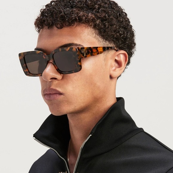 NEW!!! PALM ANGELS Sunglasses PERI057 6064 Authe tic - Picture 1 of 11